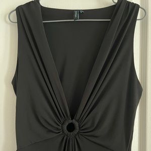 Guess Marciano Draped Jumpsuit Wide Leg Cocktail - Small